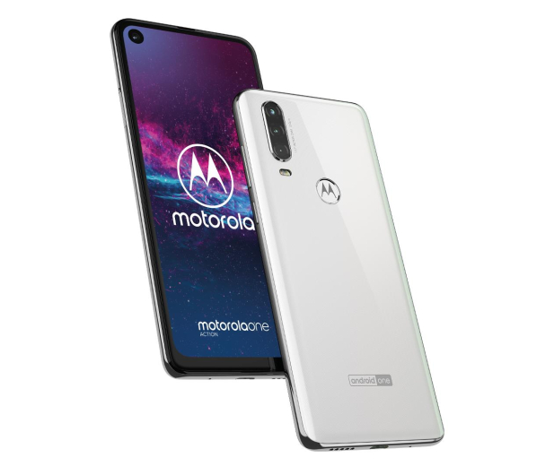 Motorola One Action 4/128GB Dual SIM biały + etui - 511153 - zdjęcie 7